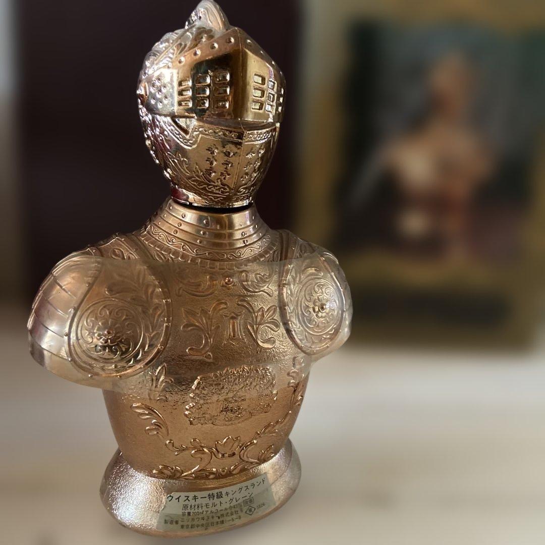 未開封 ニッカウイスキー 特級 騎士ボトル アーマーオブキング 古酒