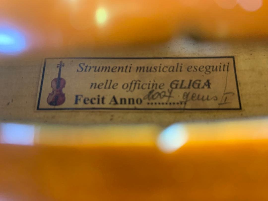 Gliga Gem1 ルーマニア製　4/4 フルサイズ　バイオリン