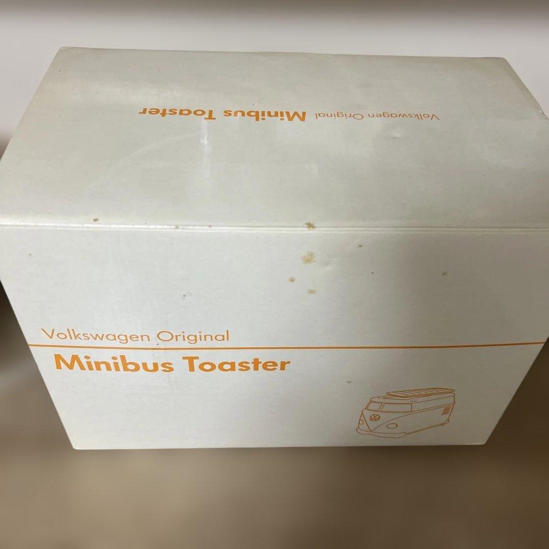 【新品】フォルクスワーゲン ミニバス トースター ブルー (コンセント注意)