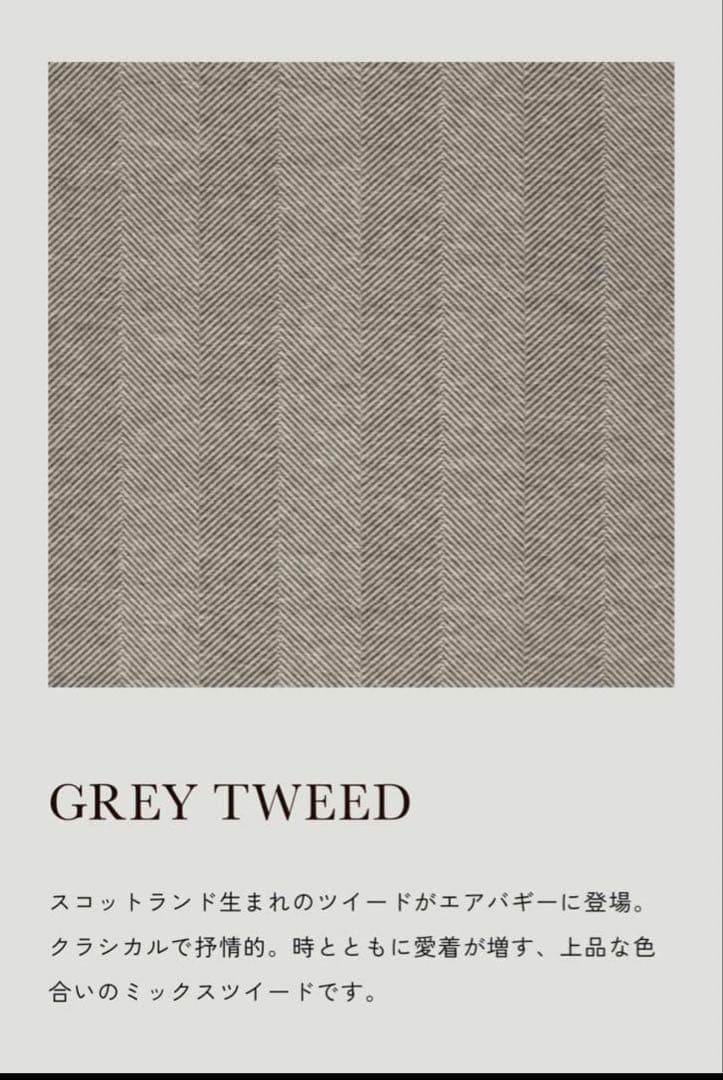 【美品】数量限定モデル　エアバギー　ドーム3 グレーツイード　レギュラー