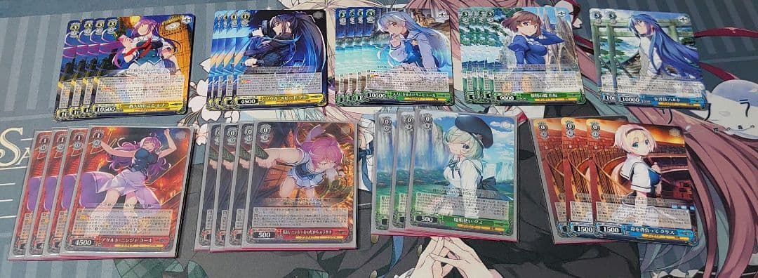 グリザイアファントムトリガー ほぼRR以下4コン（不足分あり）＋パーツ付