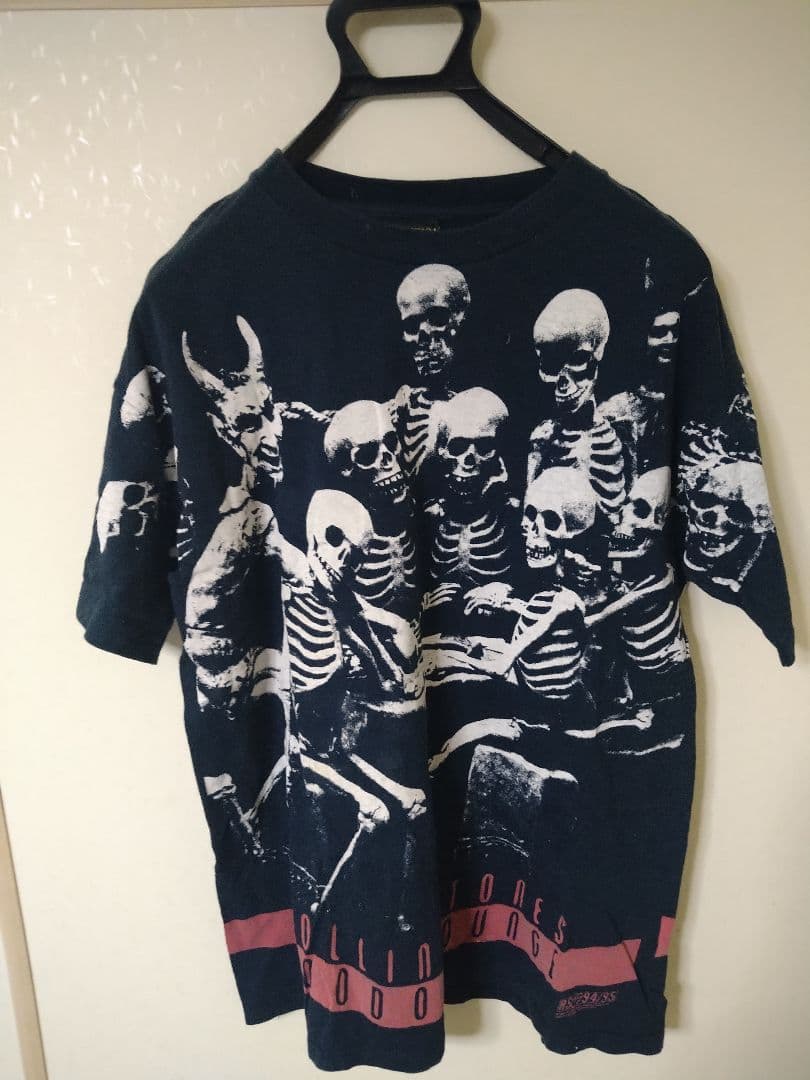 全ドクロ！ローリングストーンズ94/95ツアーTシャツ