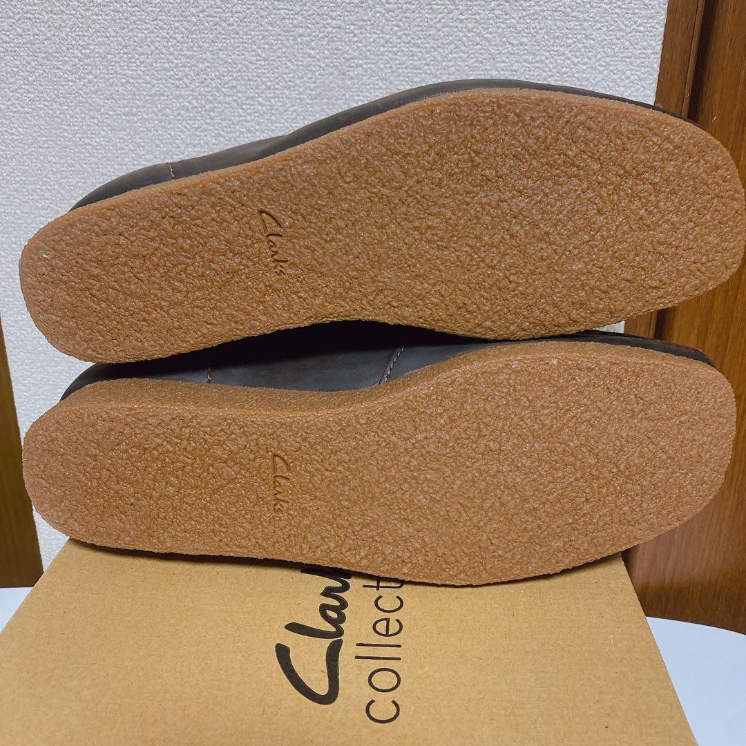 【クラークス】ワラビーブーツ モカシンブーツ 27.5cm
