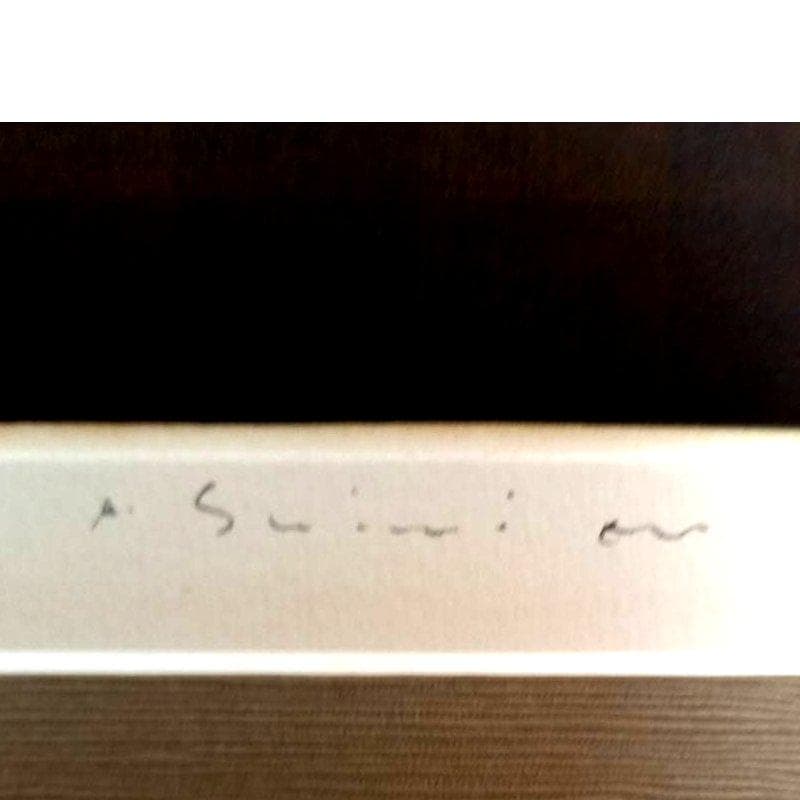 ☆ 清水 敦 ☆「 むつごろう車 」　銅版画　特寸