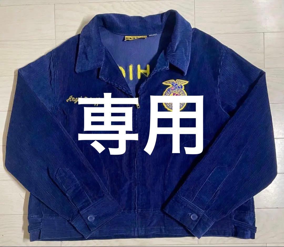 んおれ★極美品★本物✨90s ~ 超濃紺　FFA ジャケット