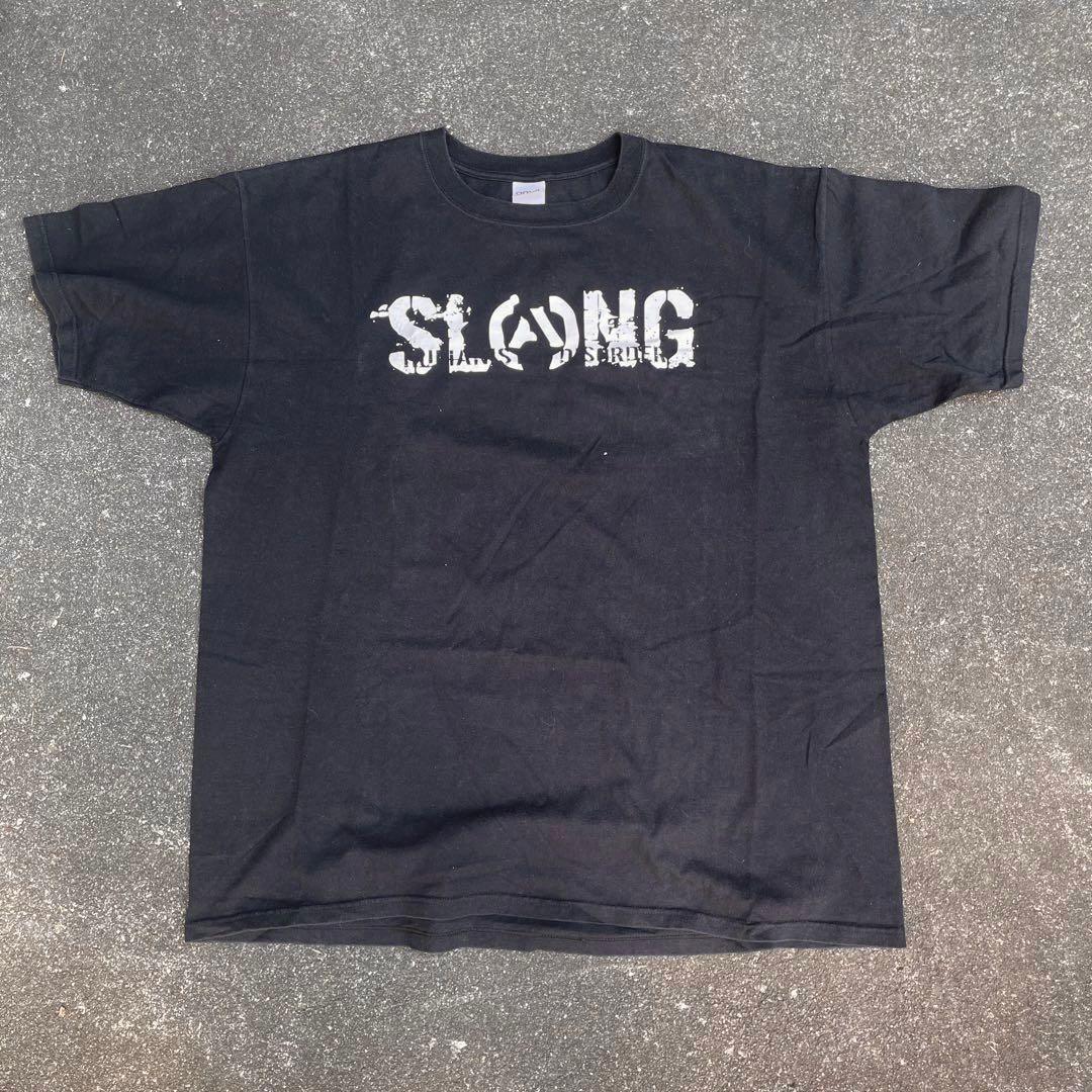 SLANG tシャツ 2XL 古着 バンドtシャツ ヴィンテージ anvil