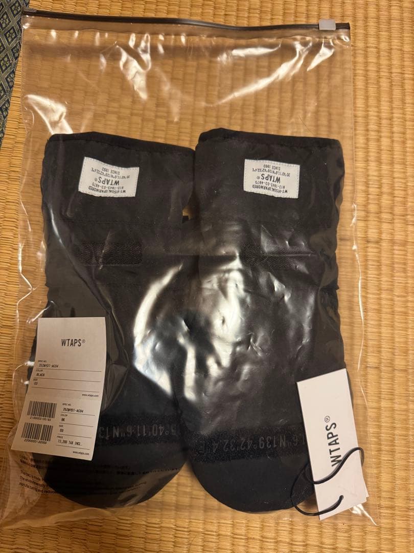 t*o様 WTAPS ブラック Ｌ 252MYDT-AC04 RSP glove