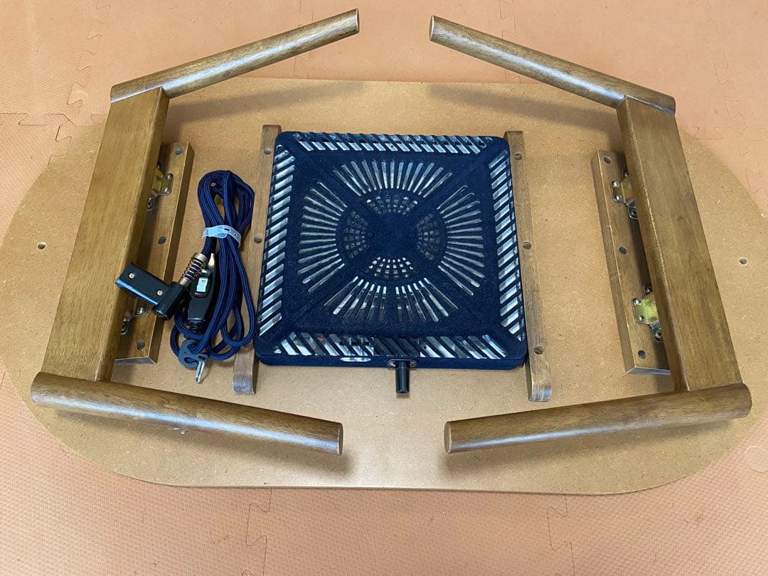 こたつ　ローテーブル　ウォールナット