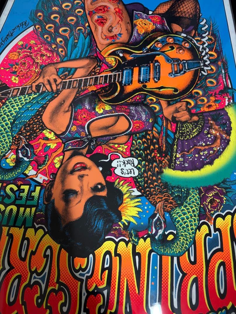 ロッキンジェリービーン SPRING SCREAM ポスター