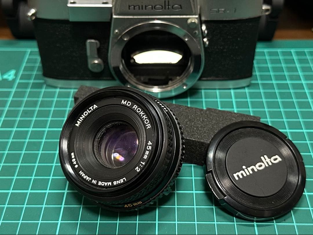 〖希少〗Minolta MD ROKKOR 45mm F2