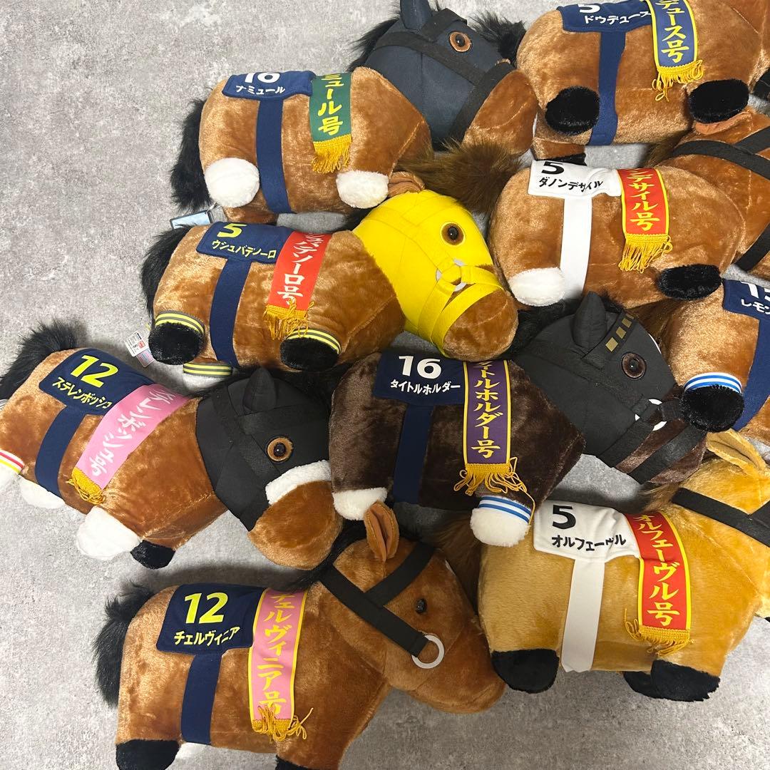 【値下げ】【まとめ売り】サラブレッドコレクションふわふわBIGぬいぐるみ　馬