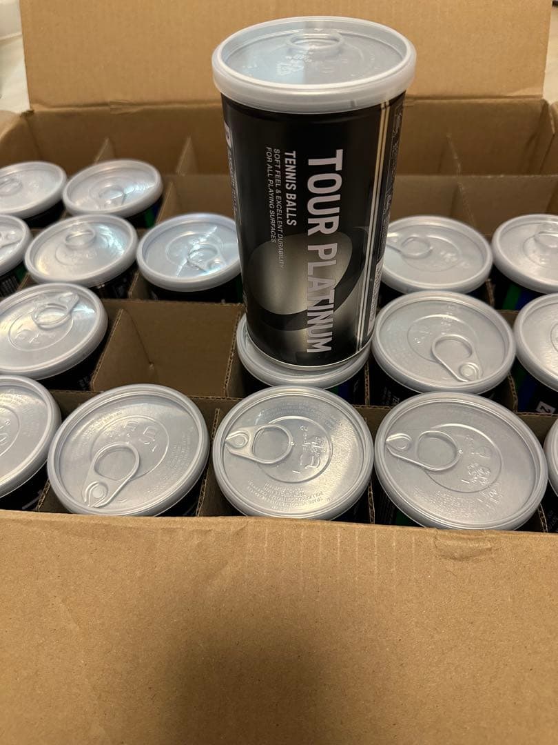 まとめ売りYONEX TOUR PLATINUM テニスボール 2球入り×20