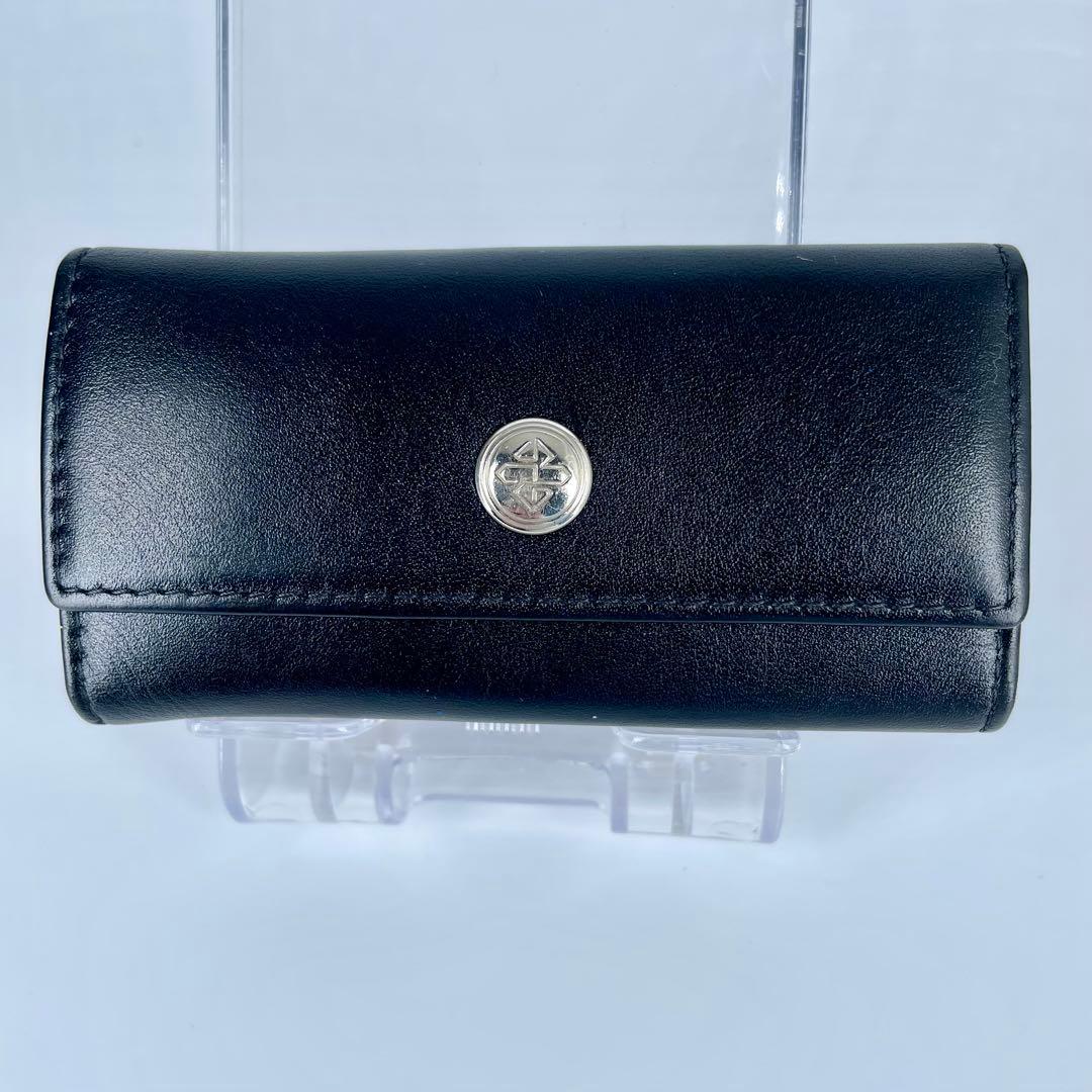 エッティンガー/ETTINGER キーケース　4P レザー ブラック 箱