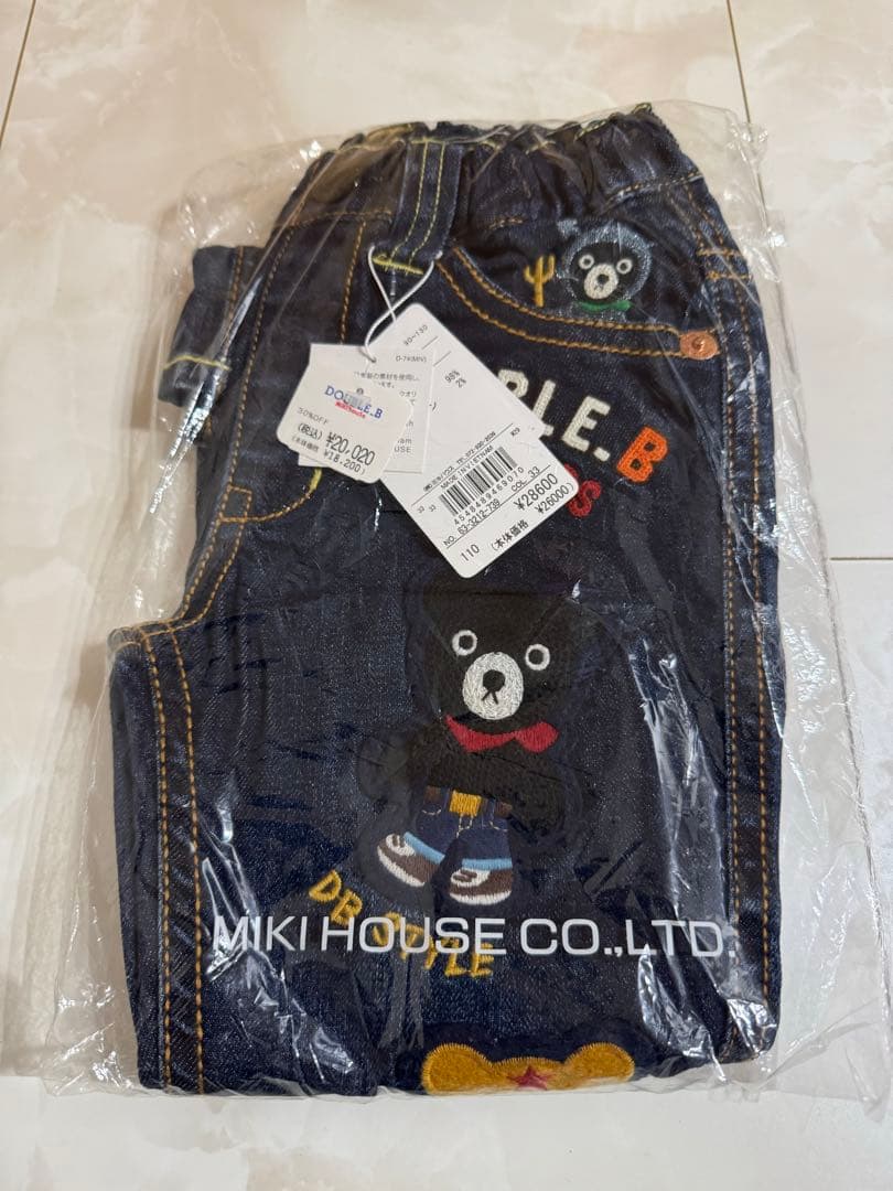 サボテン　ダブルビー定価28600円新品豪華パンツ　サイズ100