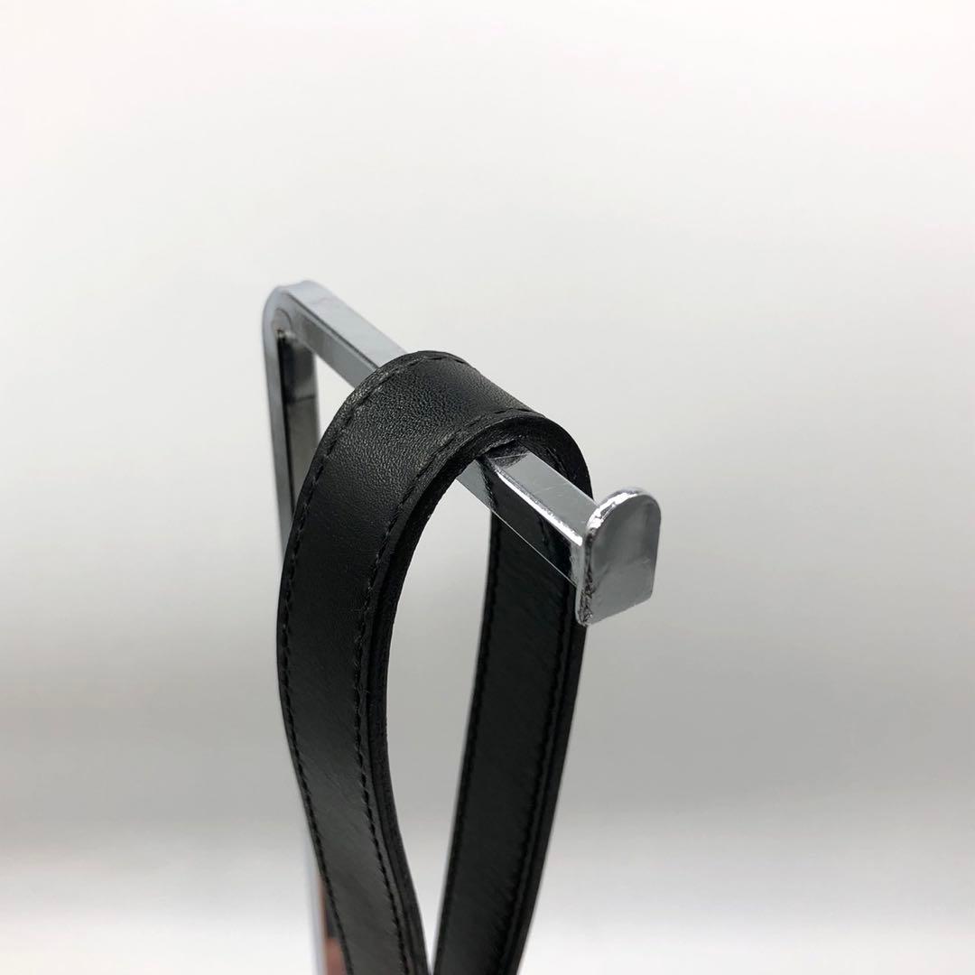 ✨美品✨ディオール ハンドバッグ 2way オーバル ロゴ ゴールド金具 レザー