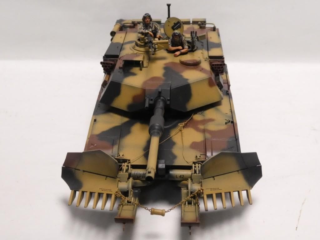タミヤ 1/35 　アメリカ M1A1 マインプラウ　完成品