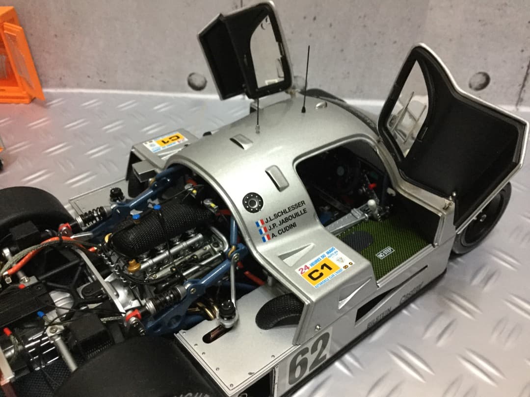 ミニカー EXOTO 1/18 Sauber Mercedes C9 #62