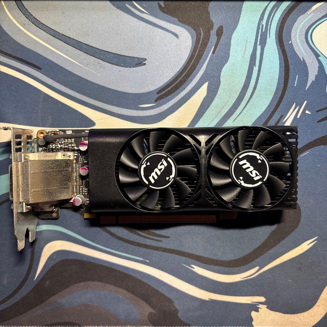 MSI Geforce GTX 1050 ti ロープロファイル