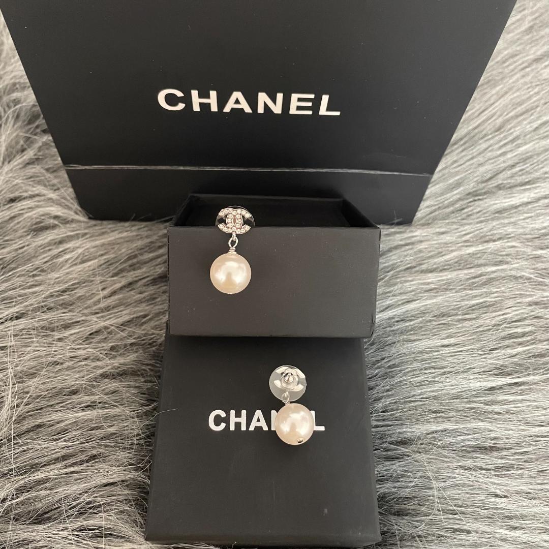 ココマーク スイングパール ピアス