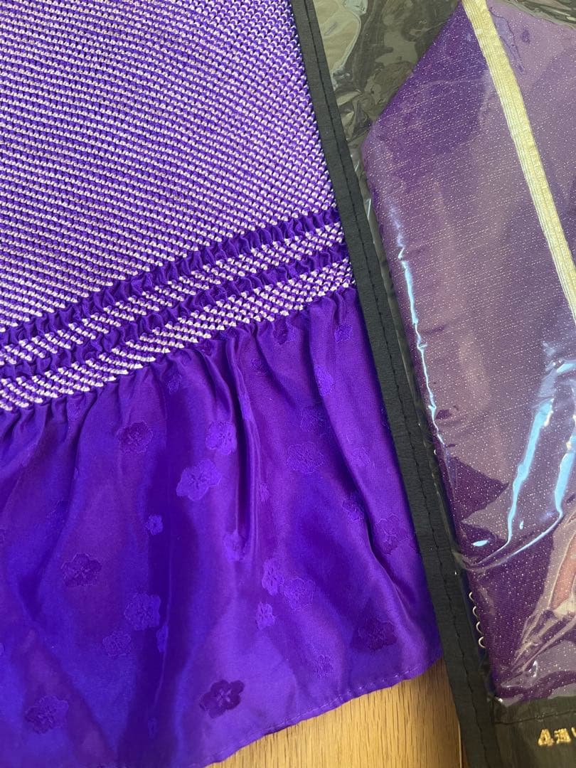 な*お様 振袖　振袖フルセット　着物　鶴模様　竹松　金彩　朱色　金糸