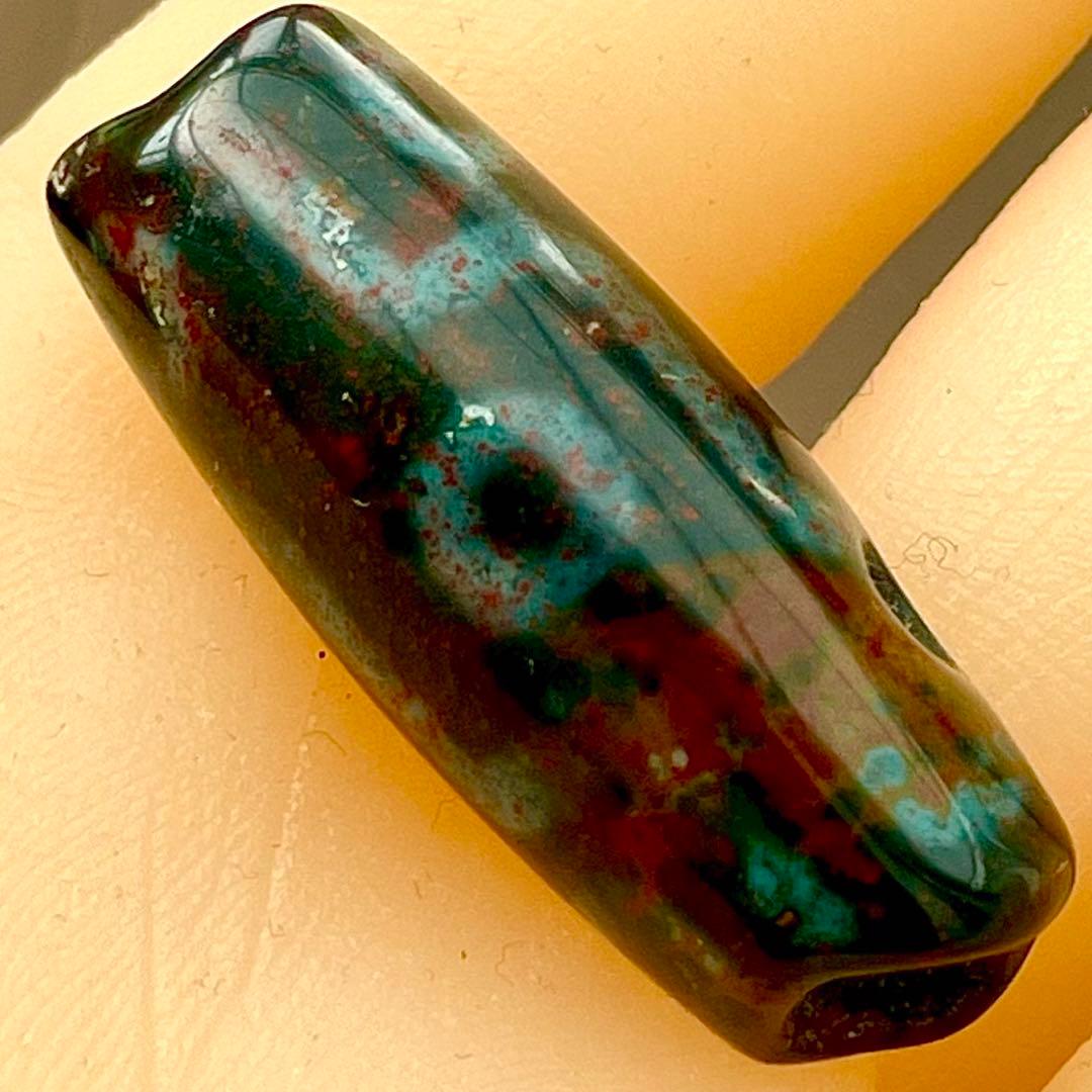 専用 九眼天珠 s744 本物 古代チベット護符 天眼石 老天珠 ジービーズ