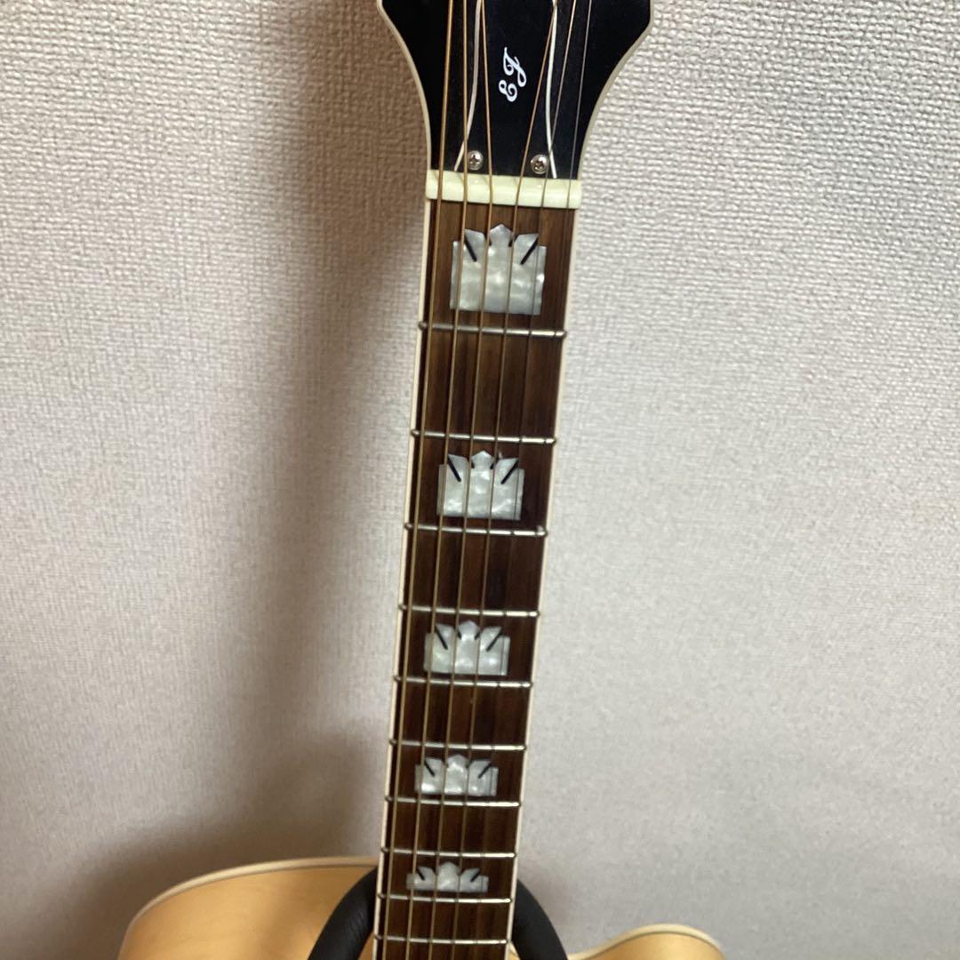 【美品】EPIPHONE EJ-200SCE/N