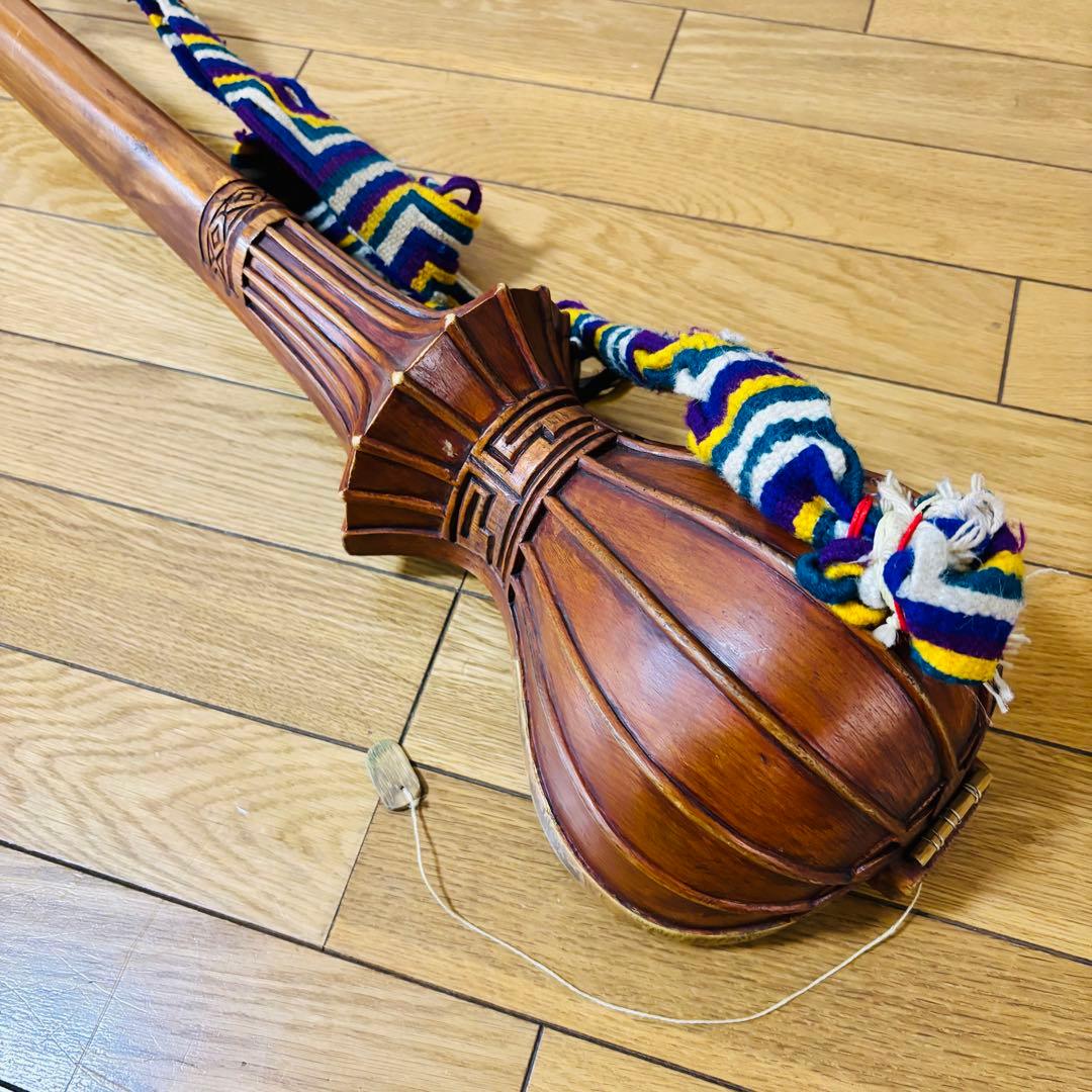 Damnyen ダムニェン 6弦 ブータン 撥弦楽器 チベット 送料込み