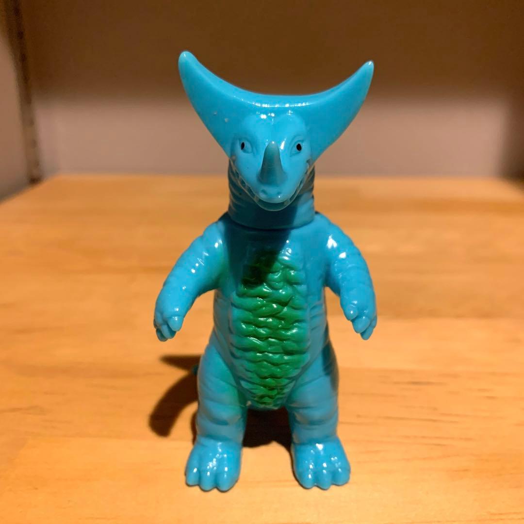 当時物　ブルマァク 古代怪獣 ゴモラ ミニソフビ / マン怪獣