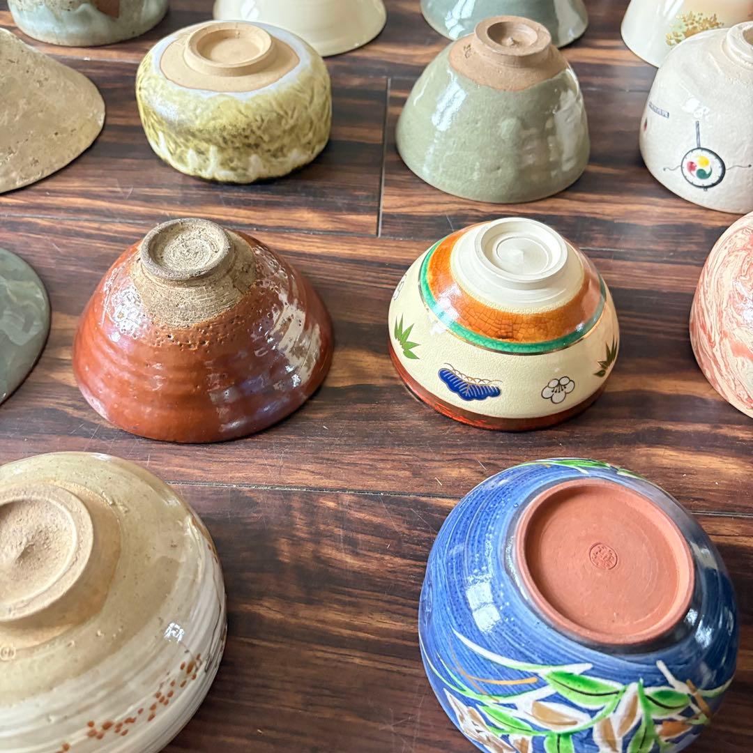 茶碗 抹茶碗 まとめて 72点 茶道具 箱無し 陶器 いろいろ まとめて