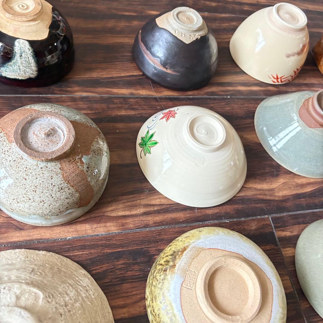 茶碗 抹茶碗 まとめて 72点 茶道具 箱無し 陶器 いろいろ まとめて