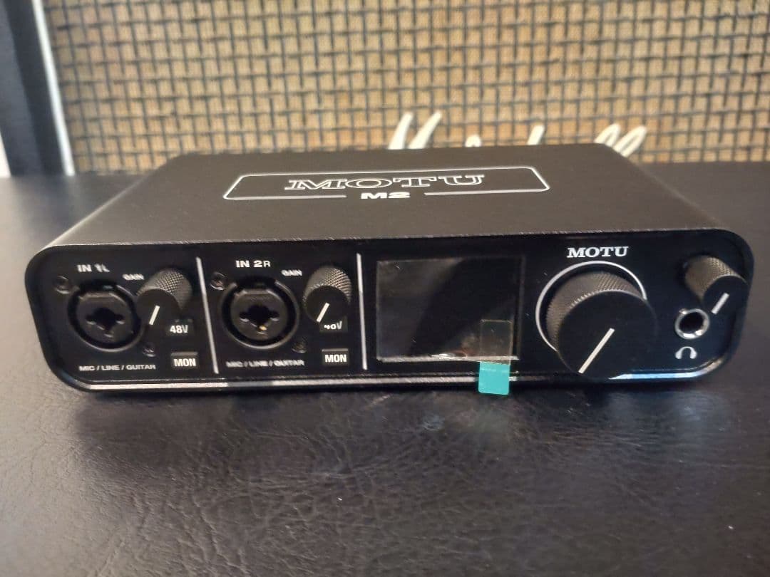 ほぼ未使用 MOTU M2 オーディオインターフェイス