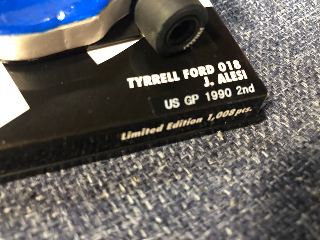 1/43 ティレル018フォード#4 ジャンアレジ　US GP 1990