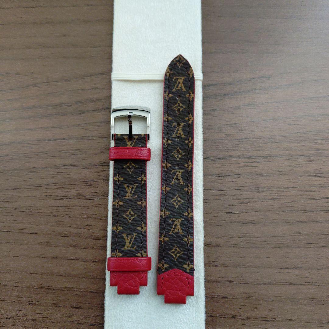 ルイヴィトン タンブールモノグラムベルト ワンタッチ尾錠付 レディース替えベルト