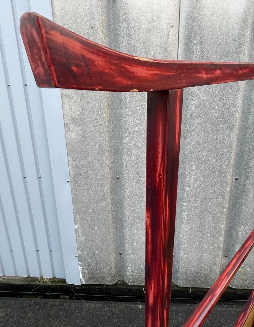 稀少/古道具/当時物/無垢材/木製/衣紋掛け/衣桁/着物掛け/32