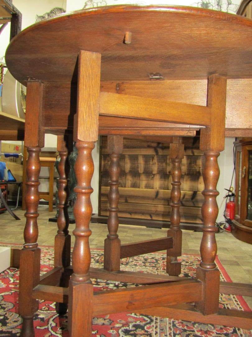 イギリス　アンティーク　ゲートレッグテーブル　バタフライ 直輸入品　希少品