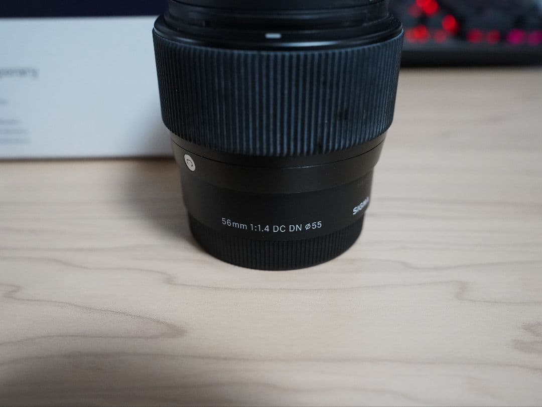 【週末セール】シグマ SIGMA 56mm F1.4 DC DN eマウント