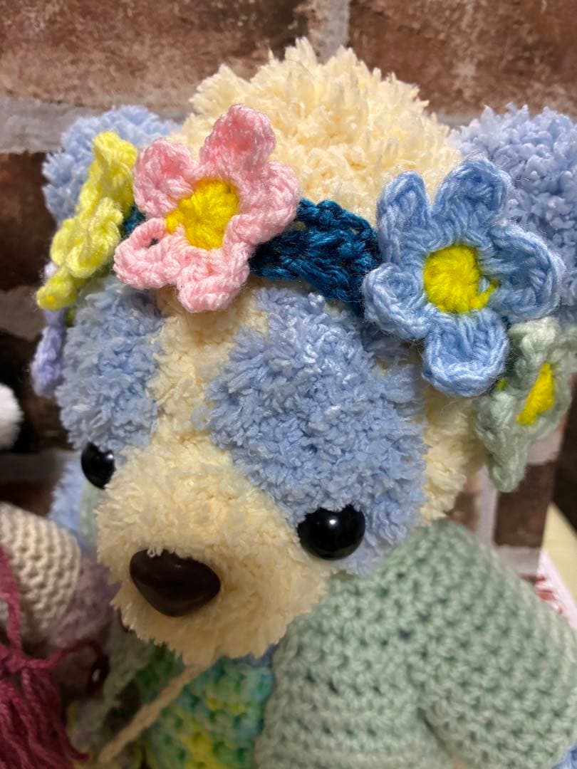 Pon.Pon　モコモコ毛糸のあみぐるみ