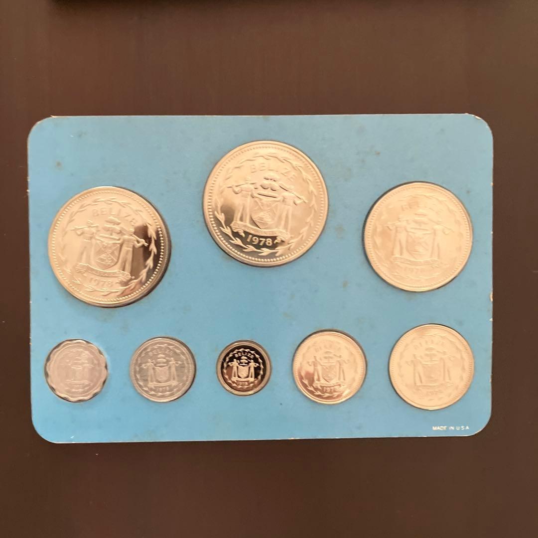 値下げ　1978年 ベリーゼ プルーフセット　フランクリンミント