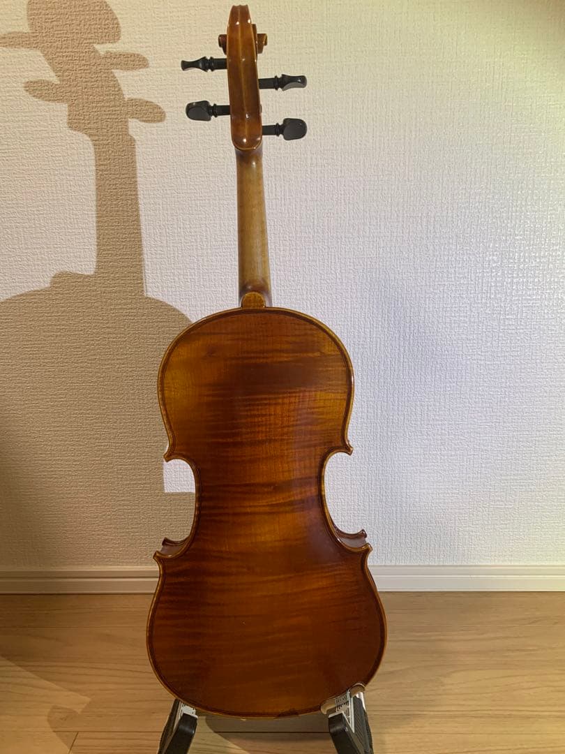 ドイツ製　4/4バイオリン　裏板一枚板　Walter E. Sandner