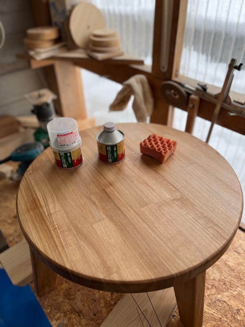 丸型テーブル　ちゃぶ台