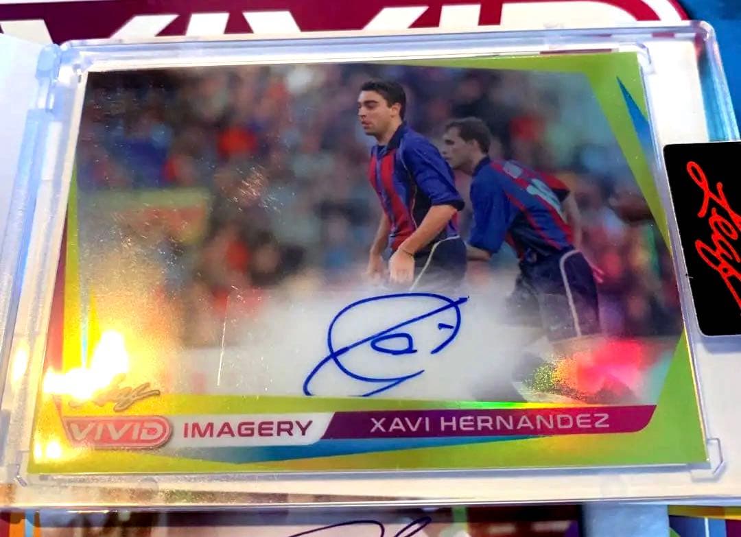 XAVI Hernandez シャビ　サイン