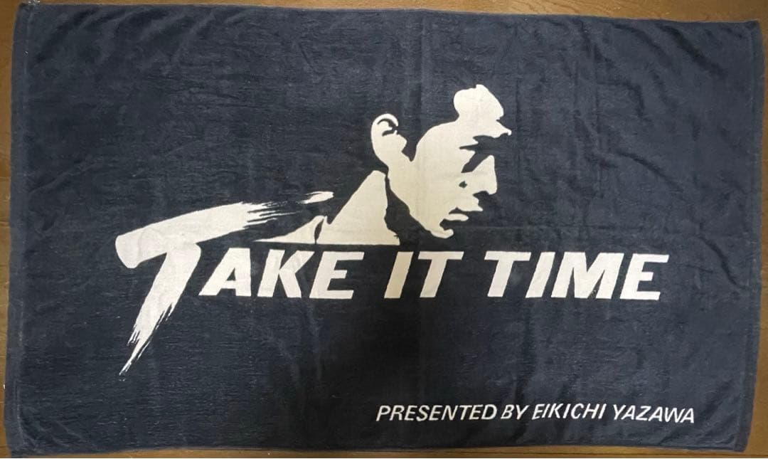 矢沢永吉 タオル TAKE IT TIME 1985