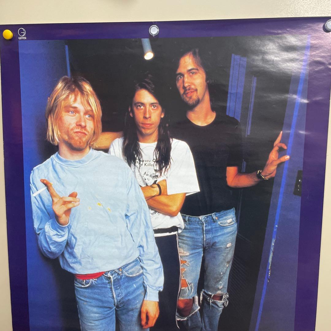 ニルヴァーナ　90sポスター　nirvana カードコバーン