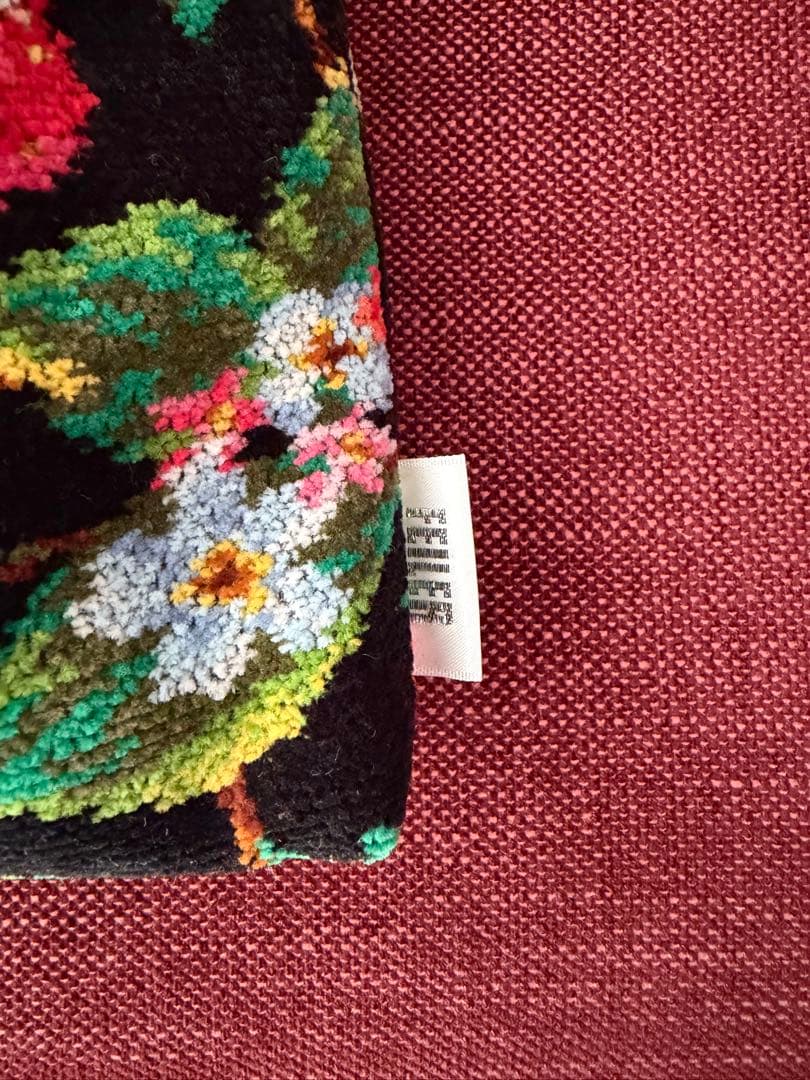 FEILER フェイラー ストロベリーブラック巾着バッグ　未使用