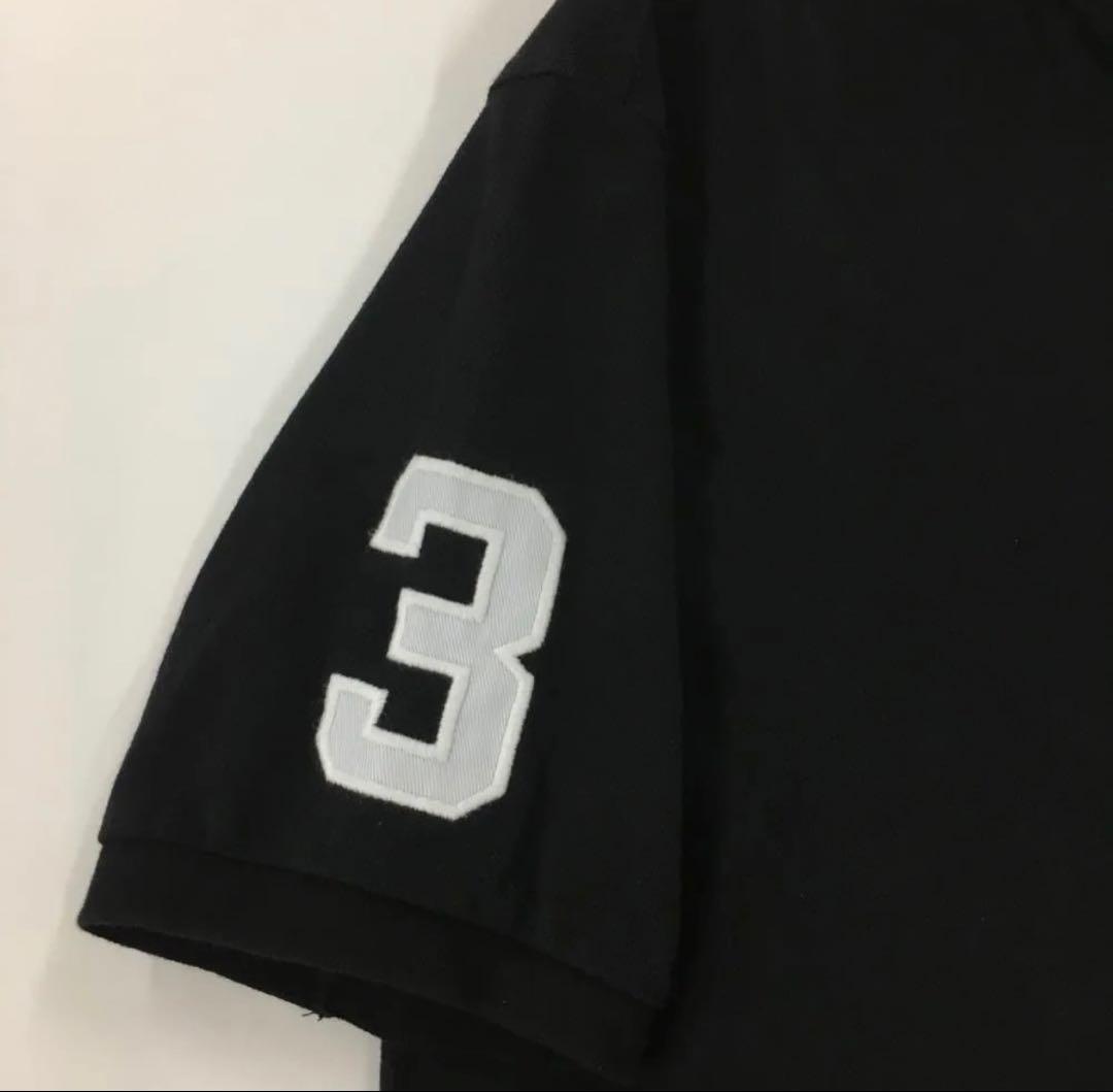 ポロラルフローレン　ビッグポニーポロシャツ M ブラック