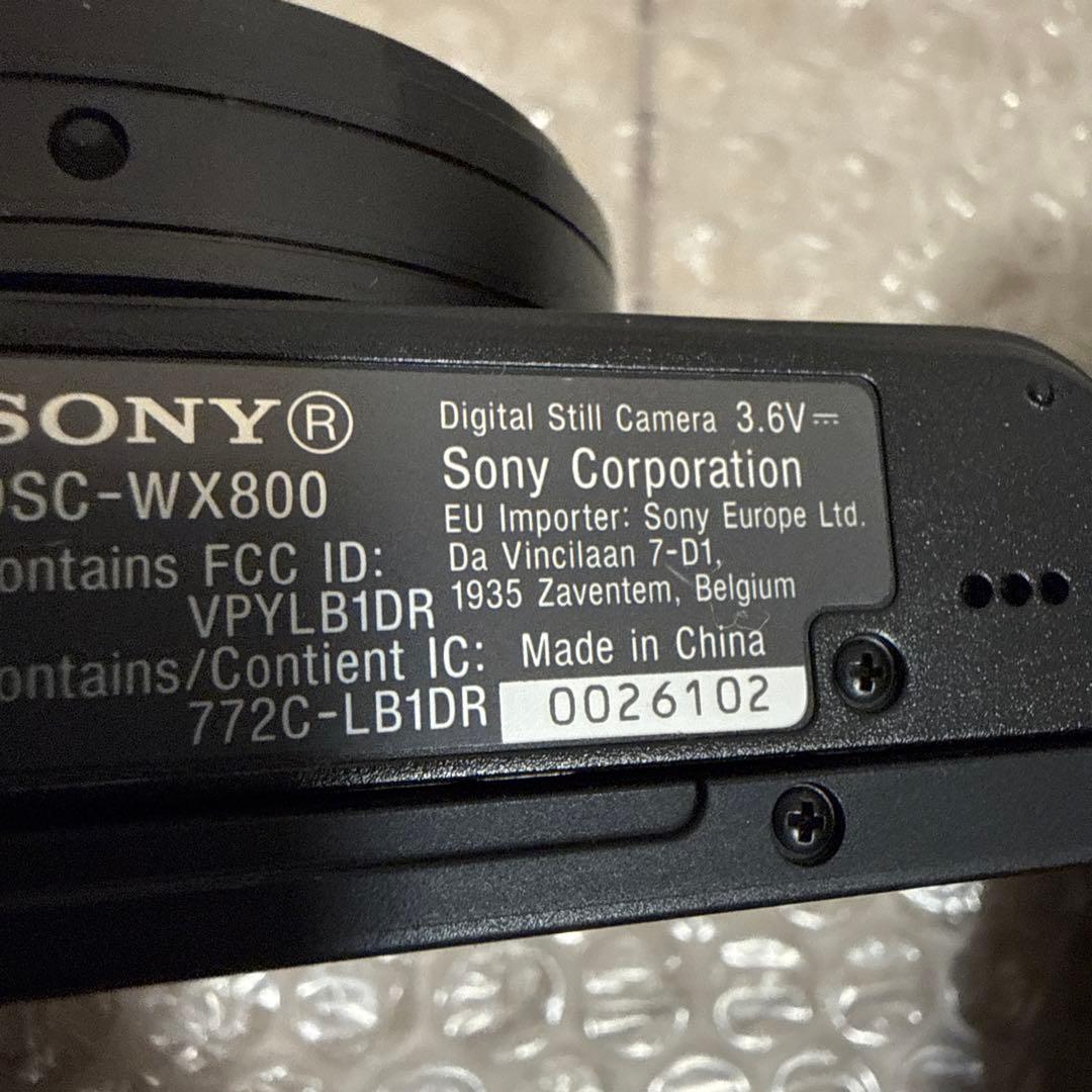 【ほぼ未使用】デジカメ　SONY Cyber-shot DSC-WX800