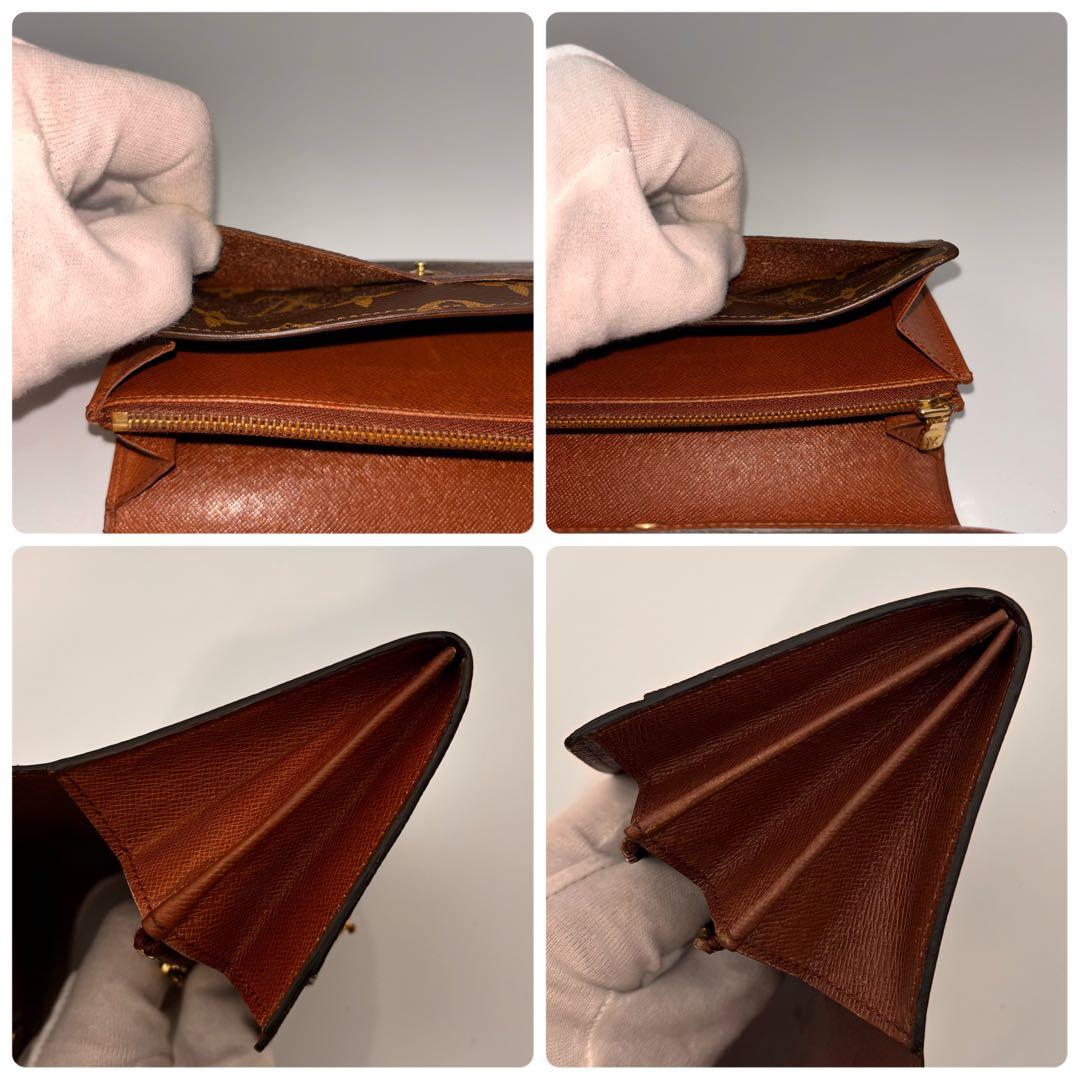 ✨鑑定済み✨ルイヴィトン✨モノグラム ポルトフォイユサラ 二つ折り財布
