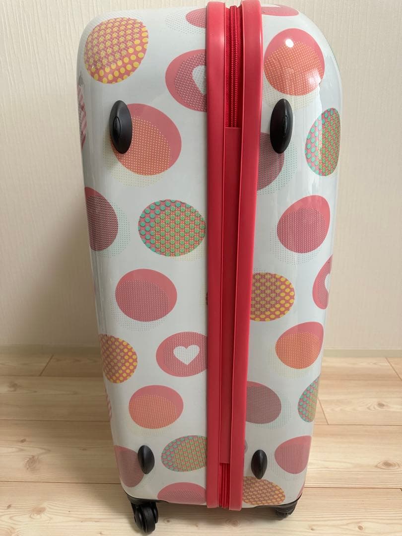 Barbie バービー ace スーツケース ピンク ホワイト 大型