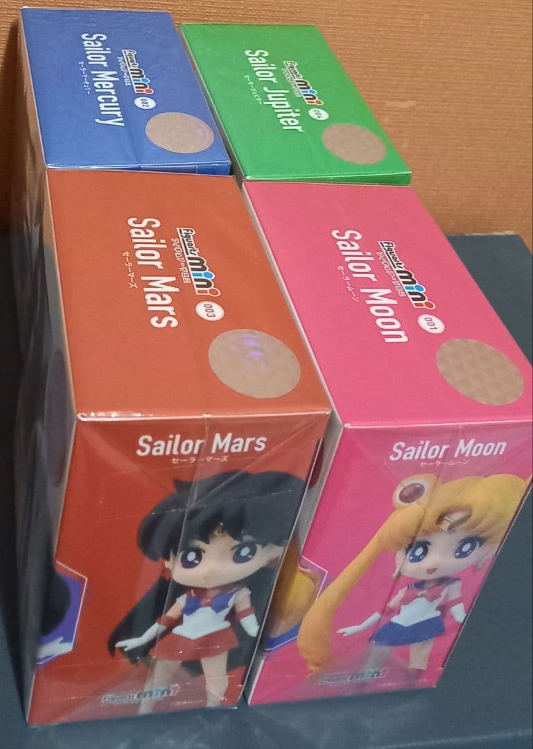 セーラームーン　フィギュアーツミニ　４体セット　マーキュリー&マーズ&ジュピター