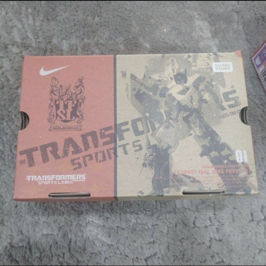 トランスフォーマー ナイキ スポーツレーベル コンボイ メガトロン セット販売